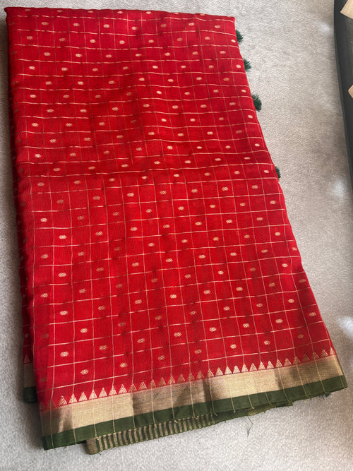 Kollam silk saree