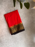 Rashmika inspired Mysore crepe silk saree